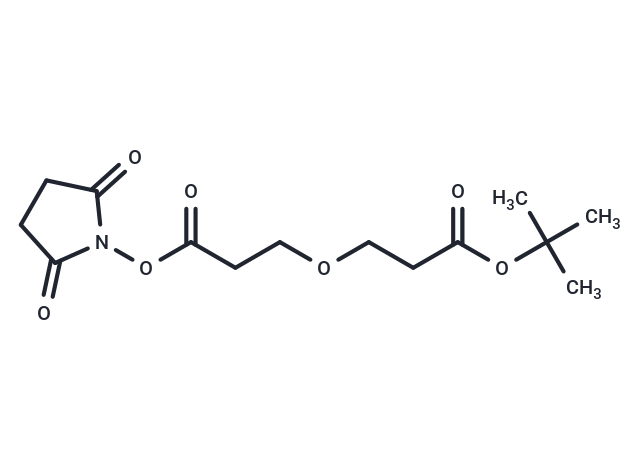 T-Butoxycarbonyl-PEG1-NHS ester