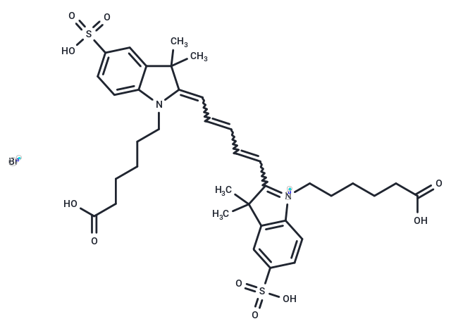 Sulfo-Bis-(N,N'-carboxylic acid)-Cy5