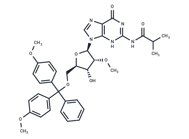 5'-O-Dmt-n2-isobutyryl-2'-o-methyl-d-guanosine