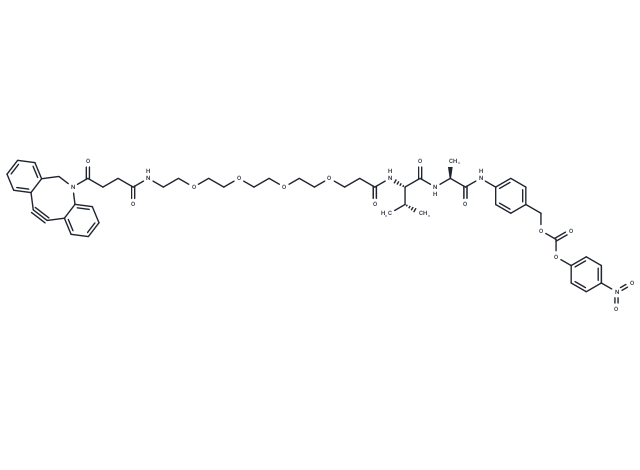 DBCO-PEG4-Val-Ala-PAB-PNP