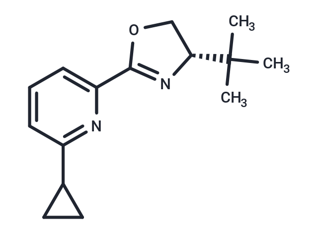 2-[(4S)-4-tert-butyl-4,5-dihydro-1,3-oxazol-2-yl]-6-cyclopropylpyridine
