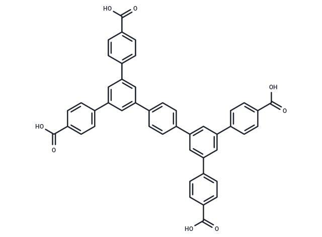 4-[3-[4-[3,5-Bis(4-carboxyphenyl)phenyl]phenyl]-5-(4-carboxyphenyl)phenyl]benzoic acid