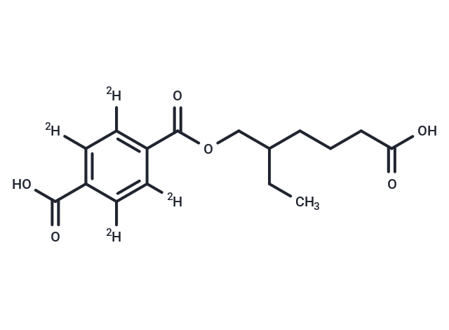 Mono-2-ethyl-5-carboxypentyl terephthalate-d4