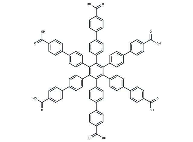 4-[4-[2,3,4,5,6-Pentakis[4-(4-carboxyphenyl)phenyl]phenyl]phenyl]benzoic acid