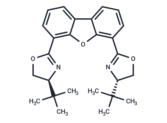 4,6-Bis((S)-4-(tert-butyl)-4,5-dihydrooxazol-2-yl)dibenzo[b,d]furan