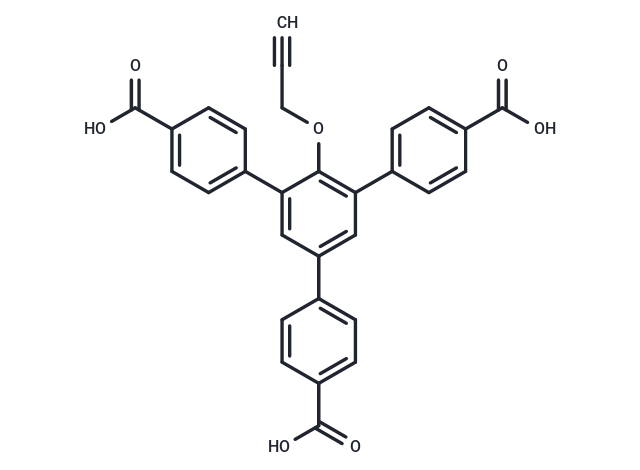 5'-(4-Carboxyphenyl)-2'-(prop-2-yn-1-yloxy)-[1,1':3',1''-terphenyl]-4,4''-dicarboxylicacid