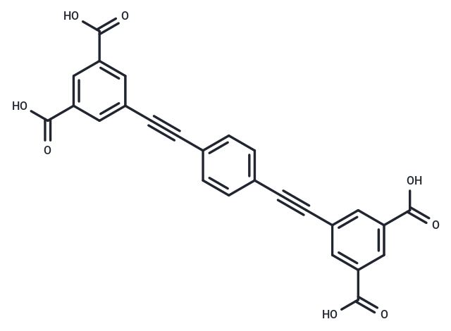 5,5'-(1,4-Phenylenebis(ethyne-2,1-diyl))diisophthalic acid