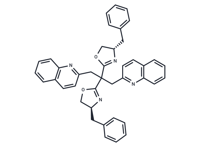 2-{2,2-bis[(4S)-4-benzyl-4,5-dihydro-1,3-oxazol-2-yl]-3-(quinolin-2-yl)propyl}quinoline