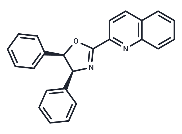 2-[(4S,5R)-4,5-diphenyl-4,5-dihydro-1,3-oxazol-2-yl]quinoline