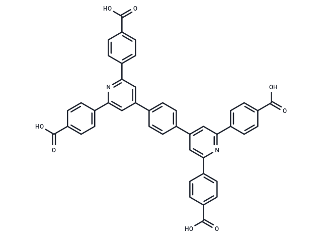 4,4',4'',4'''-(1,4-Phenylenebis(pyridine-4,2,6-triyl))tetrabenzoic acid