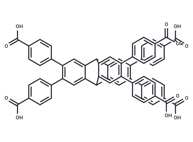 2,3,6,7,14,15-hexakis(4-carboxyphenyl)triptycene