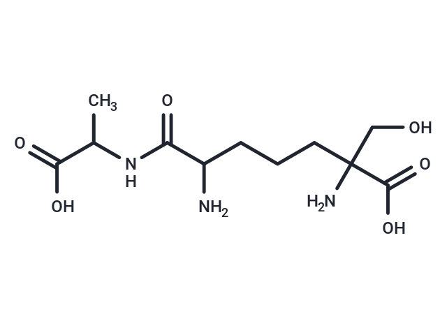 N-(2,6-Diamino-6-hydroxymethylpimelyl)-L-alanine
