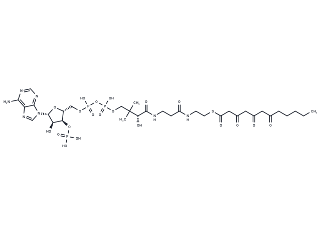 3,5,7-Trioxododecanoyl-CoA
