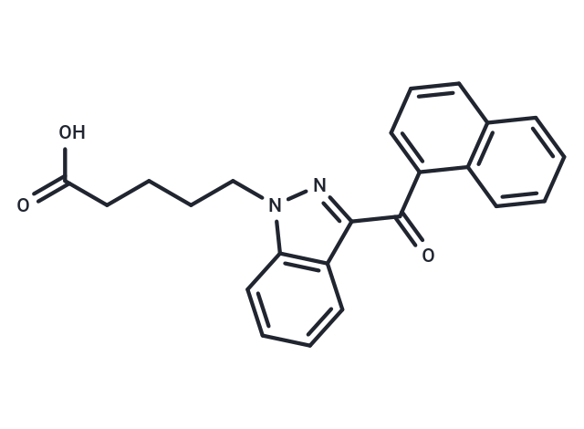 THJ2201 N-pentanoic acid metabolite