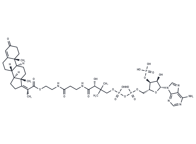 20-Methyl-3-oxopregna-4,17-dien-21-oyl-CoA