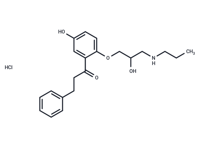 5-Hydroxypropafenone hydrochloride
