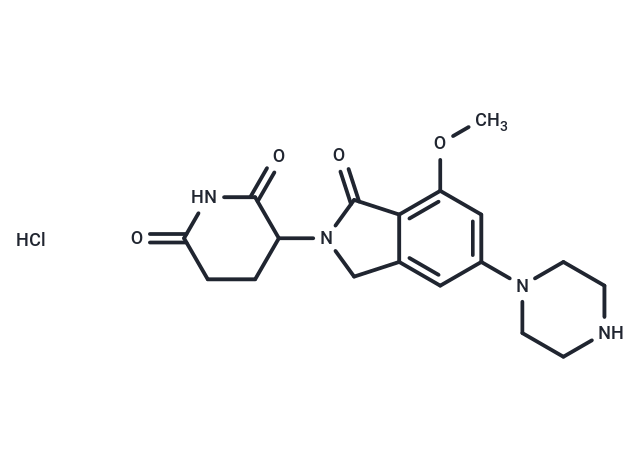 Lenalidomide 5'-piperazine-7'-methoxy