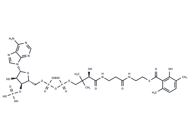 3,6-Dimethylsalicylyl-CoA