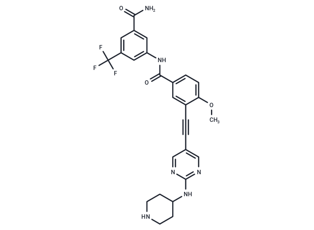 DDR1 ligand 1-piperidine