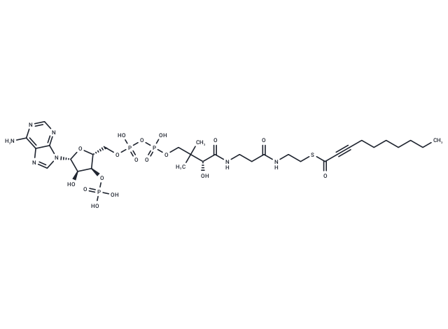 Coenzyme A, S-2-decynoate