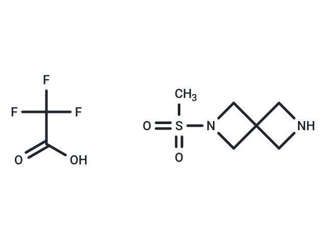 2-Methanesulfonyl-2,6-diazaspiro[3.3]heptane trifluoroacetate salt