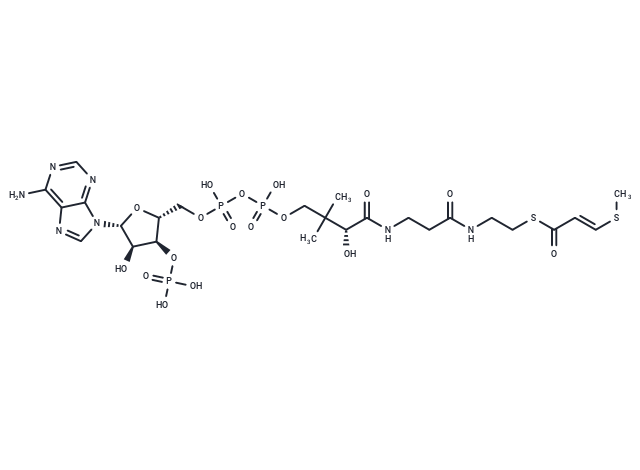 3-(Methylthio)acryloyl-CoA