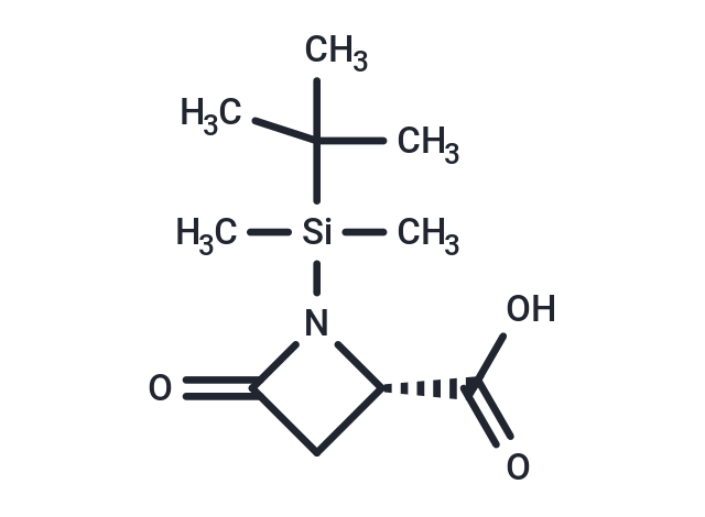 (4S)-N-(tert-butyldimethylsilyl)azetidin-2-one-4-carboxylic Acid