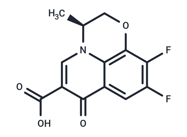 (S)-(-)-9,10-Difluoro-2,3-dihydro-3-methyl-7-oxo-7H-pyrido-[1,2,3-de]-1,4-benzoxazine-6-carboxylic acid
