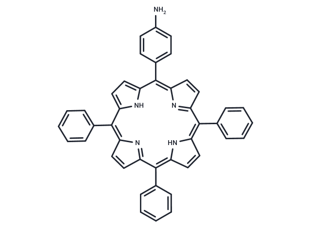 4-(10,15,20-Triphenyl-21H,23H-porphin-5-yl)benzenamine