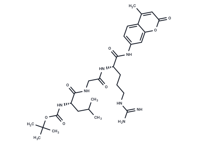 Boc-Leu-Gly-Arg-AMC