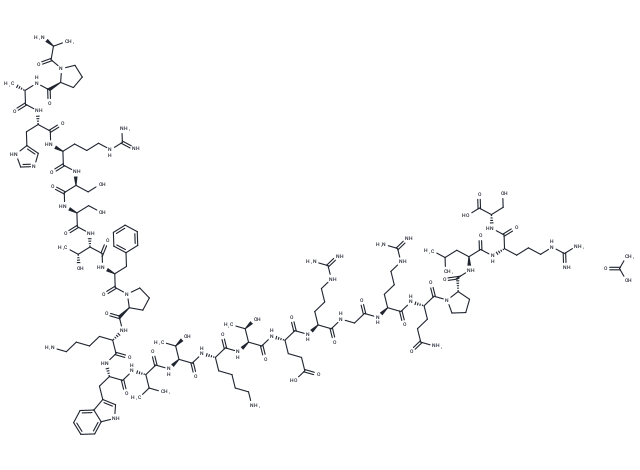 Alarin (human) acetate