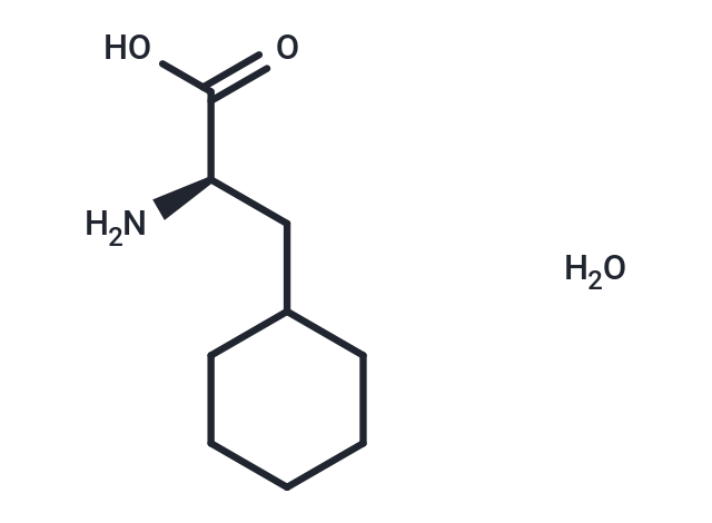 Cyclohexanepropanoic acid, α-amino-, hydrate, (αR)-
