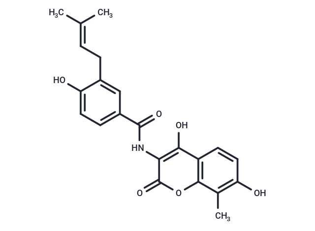 Novobiocic acid