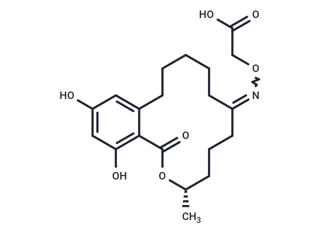 Zearalanone carboxymethoxyl oxime