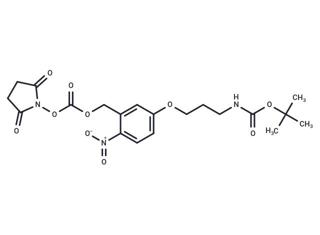 Boc-NH-C3-O-Ph(NO2)-methylester-O-pyrrolidine-2,5-dione