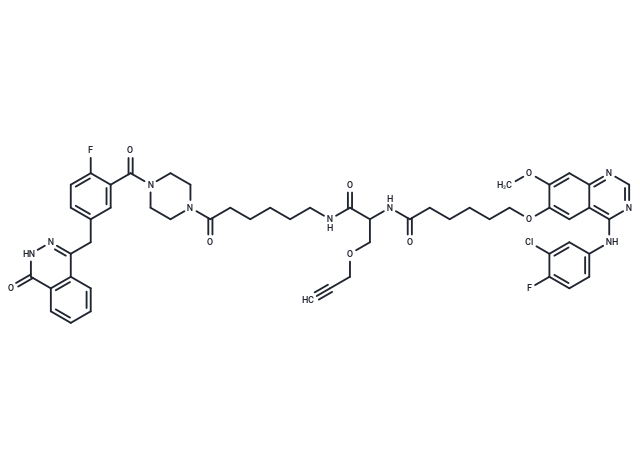 (Rac)-PROTAC PARP/EGFR ligand 1