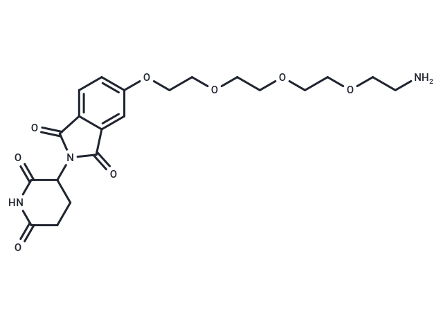 Thalidomide-5-PEG4-NH2
