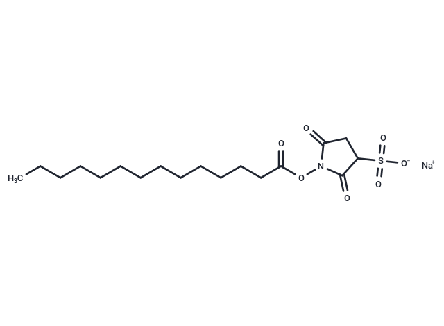Sulfosuccinimidyl myristate sodium
