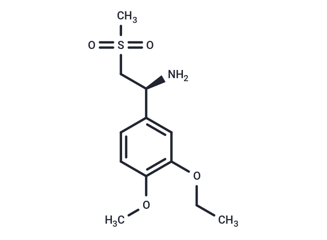 (S)-1-(3-Ethoxy-4-methoxyphenyl)-2-(methylsulfonyl)ethanamine