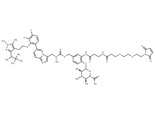 Mal-PEG2-amide-C2-amide-Phenyl(β-D-glucuronide)-NMT-IN-7