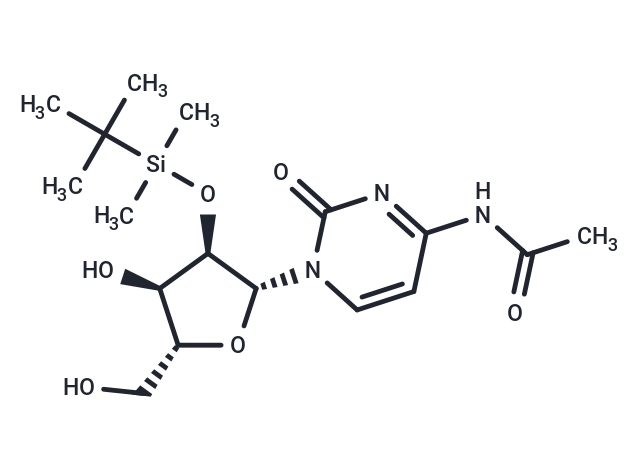 N-Acetyl-2'-O-[(1,1-dimethylethyl)dimethylsilyl]cytidine
