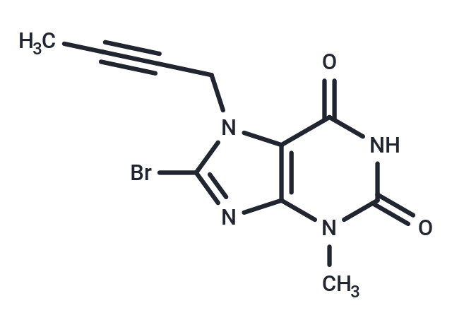 8-Bromo-7-(but-2-yn-1-yl)-3-methyl-1H-purine-2,6(3H,7H)-dione
