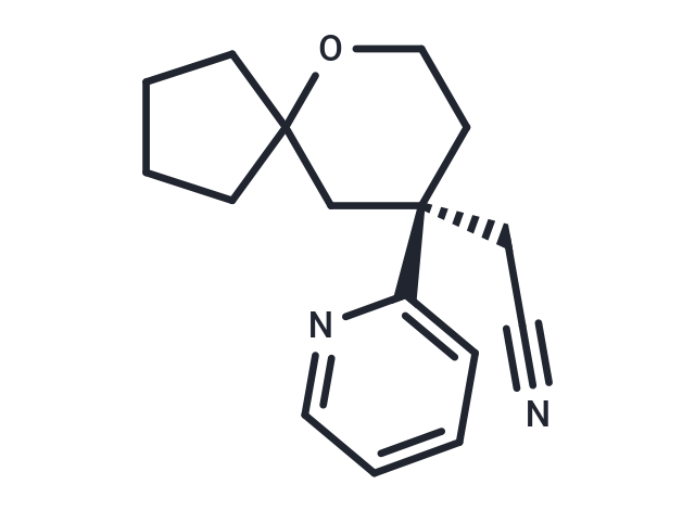 (R)-2-(9-(Pyridin-2-yl)-6-oxaspiro[4.5]decan-9-yl)acetonitrile