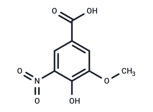 4-Hydroxy-3-methoxy-5-nitrobenzoic acid