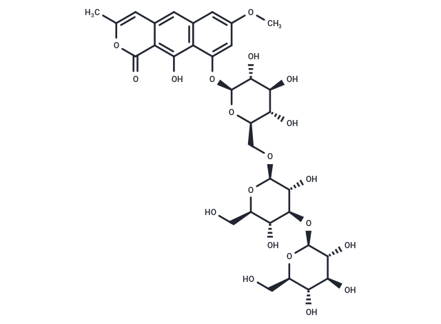 Toralactone 9-O-triglucoside