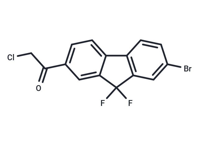 1-(7-Bromo-9,9-difluoro-9H-fluoren-2-yl)-2-chloroethanone