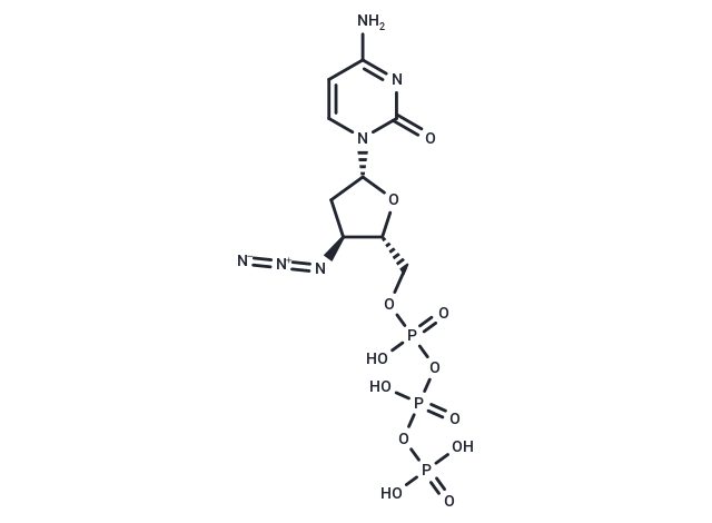 3′-Azido-2′,3′-dideoxy-CTP