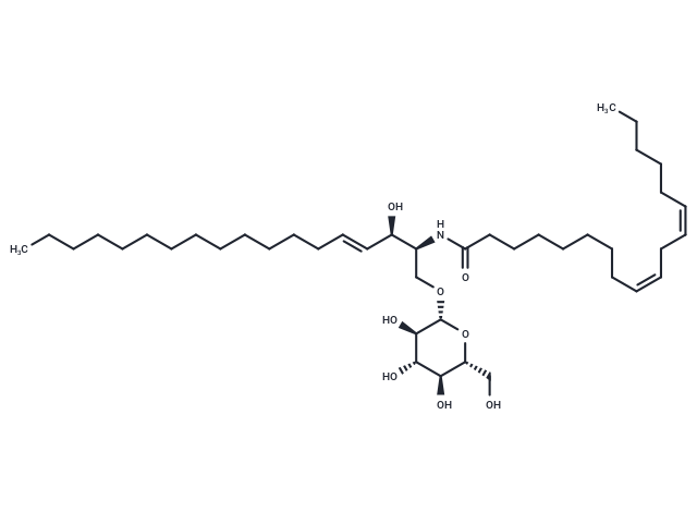 C18:2 Glucosyl(ß) ceramide (d18:1/18:2)