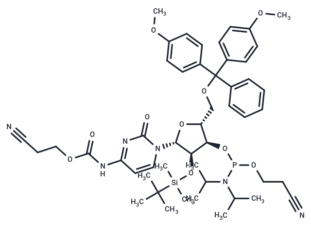 5'-DMT-3'-CE-2'-TBDMS cyanoethoxycarbonyl-cytidine