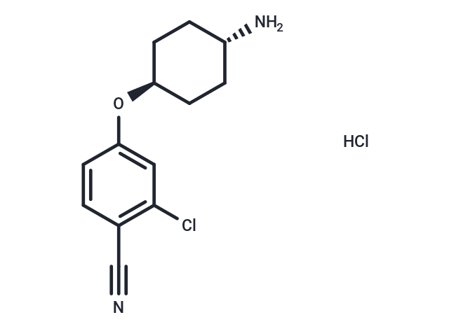 4-[(Trans-4-aminocyclohexyl)oxy]-2-chloro-Benzonitrile hydrochloride